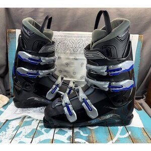Salomon Performa 4 Ski Boots Black Blue Snow Sports 328/28-28.5/US 10.5/UK10